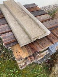 Betonrandleiste grau