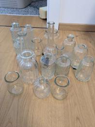 Kleine Glas Vasen