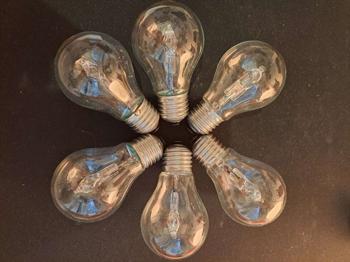6x OSRAM Glühbirnen 30W 230V (getestet)