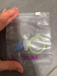 Nasensauger Olaf Ersatzteile - 2 Aufsätze und ein Ring