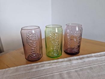 (reserviert) 3 Coca Cola Gläser