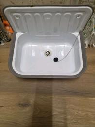 (reserviert) Metall Waschbecken