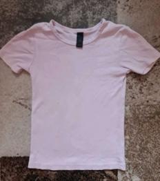Mädchen T-Shirt, rosa, Gr. 134/140