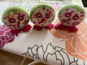 Schräge Vögel gefilzt Handarbeit basteln