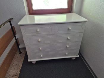 Kommode weiß 102x51x86cm