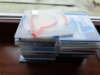 38 Stück Leerhüllen für Cd und Dvd.