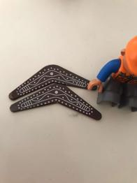 2 mal mini boomerang zum basteln (ohne Lego)
