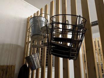 (reserviert) Balkon Blumentopf Halter