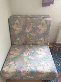 Schlafsessel mit Bettzeuglade