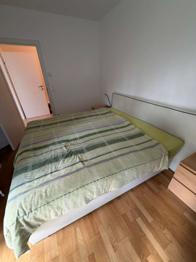 (reserviert) Boxspringbett 180x200 cm mit 2 Nachtkästchen