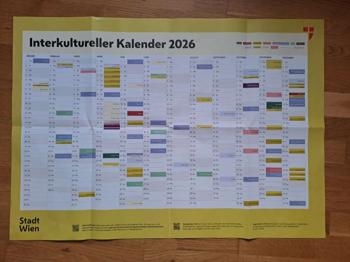 Interkultureller Kalender 2026 Neu Gratis