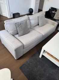 2x Ikea Kivik 3er Sofa in grau