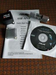 Asus A8R-MVP Beschreibung und CD + Kühlkörper