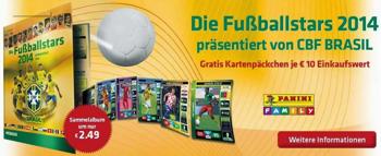 Panini Sammelkarten Fussballstars 2014