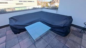 Sitzgarnitur Garten mit Glasstisch