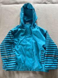 gefütterte Matschjacke, Gr. 122/128