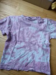 Batik Shirt 128 lila