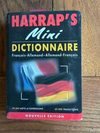 Mini Wörterbuch Französisch-Deutsch