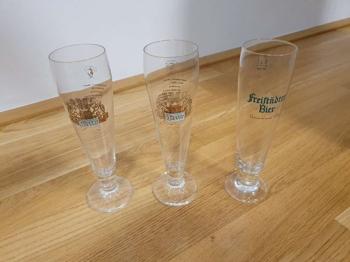 3 Bierglässer 0,3L