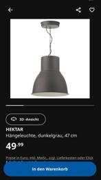 Ikea Hektar Hängeleuchte