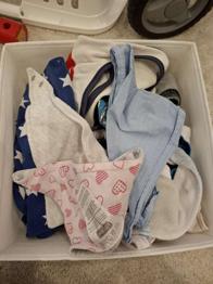 Lätzchen für Mädchen bzw. Buben