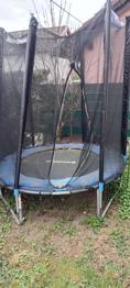 Trampolin mit Fangnetz, DM 180 cm