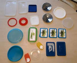 Neuwertig! Diverse Deckel für Plastikbehälter