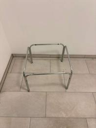 Chrome Space Age Tischrahmen