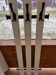 Echtholz Garderobenpaneel und Kästen