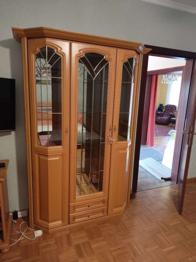 Glasvitrine, beleuchtet