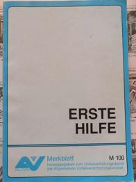 AUVA Erste Hilfe - Leitfaden - 2 Stück vorhanden