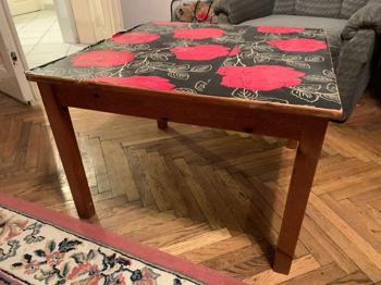 Couch-Tisch, quadratisch