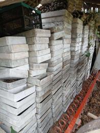 Untersetzer für Blumentopf, Pflanzen, Gemüse, Pflanzkisten