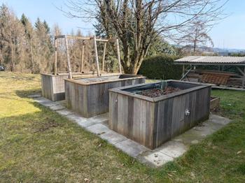 (reserviert) 2 Hochbeete zu verschenken!