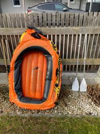 Kinderschlauchboot defekt