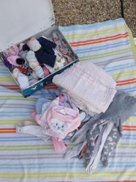 Soffwindeln/ Socken/ Lätzchen