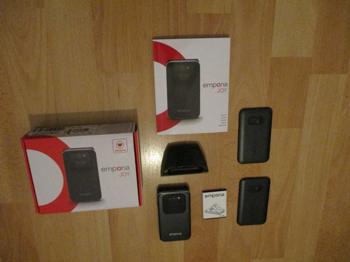 Seniorenhandy - emporia JOY - DEFEKT ZU VERSCHENKEN (lässt sich nicht einschalten) - Für Ersatzteile an Bastler - Originalfoto.