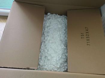 Große Schachtel Verpackungsmaterial, Styropor