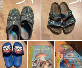 Schuhe Gr 31 / Badewannenmatte / Kinderbuch