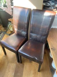 Stühlen zu verschenken