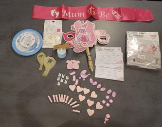 Dekoration die Babyparty