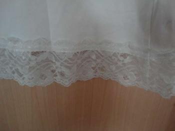 #willhelfen Gr. XS ca. Gr. 148/164 Spitzentop Top Unterziehtop