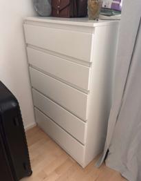 Kommode weiß (70 x 40 cm) - ab 31.3.2026