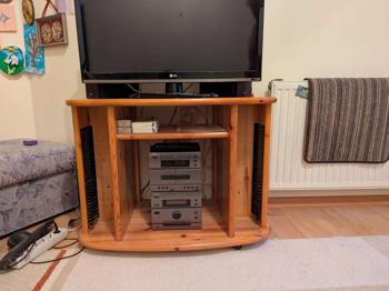TV Konsole- Vollholz