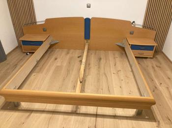 Schlafzimmer Doppelbett 180x200 inkl. Kleiderschrank