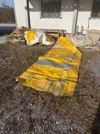 Abdeckplanen für Berennholz,