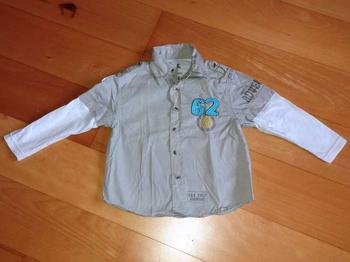 Hemd im Lagen-Look, Gr. 98