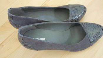 Graue Pumps Gr. 37, fast neu