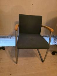 2x Sessel gepolstert