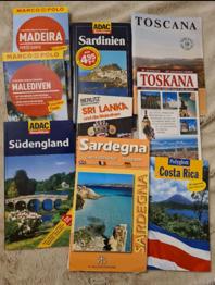 Reiseführer schon älter - Zu verschenken
